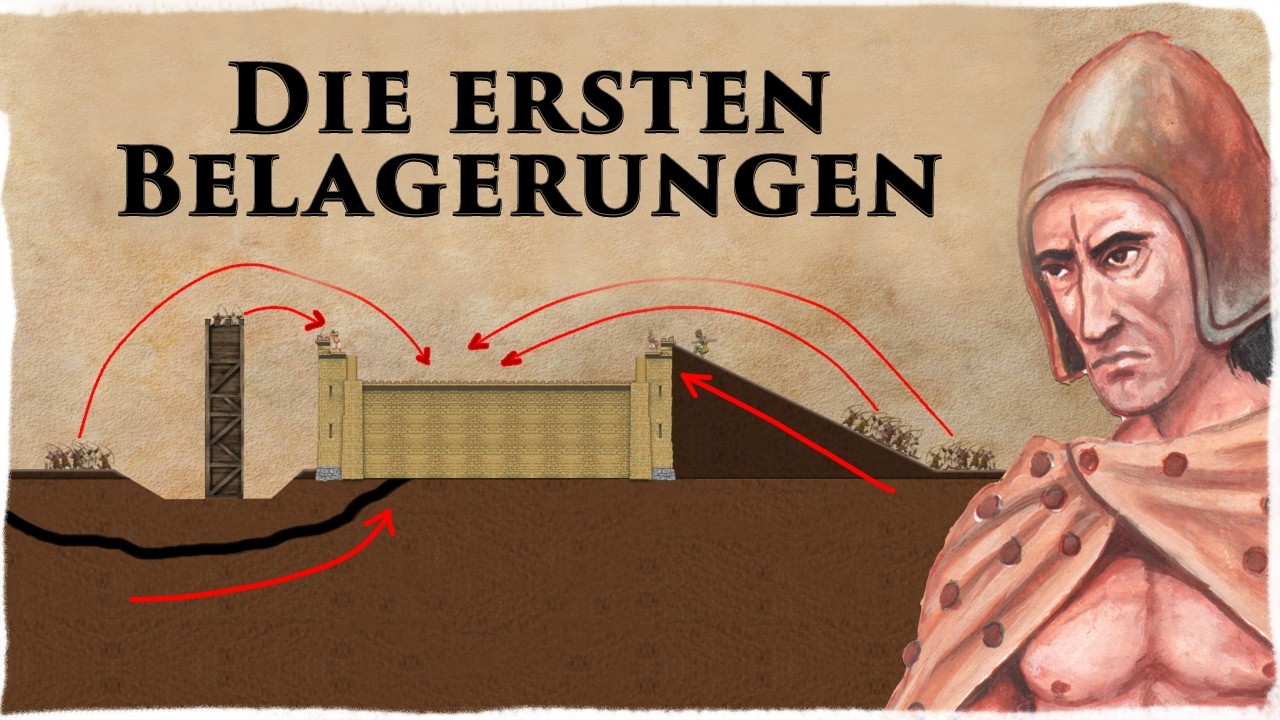 Die frühesten bekannten Belagerungen der Geschichte