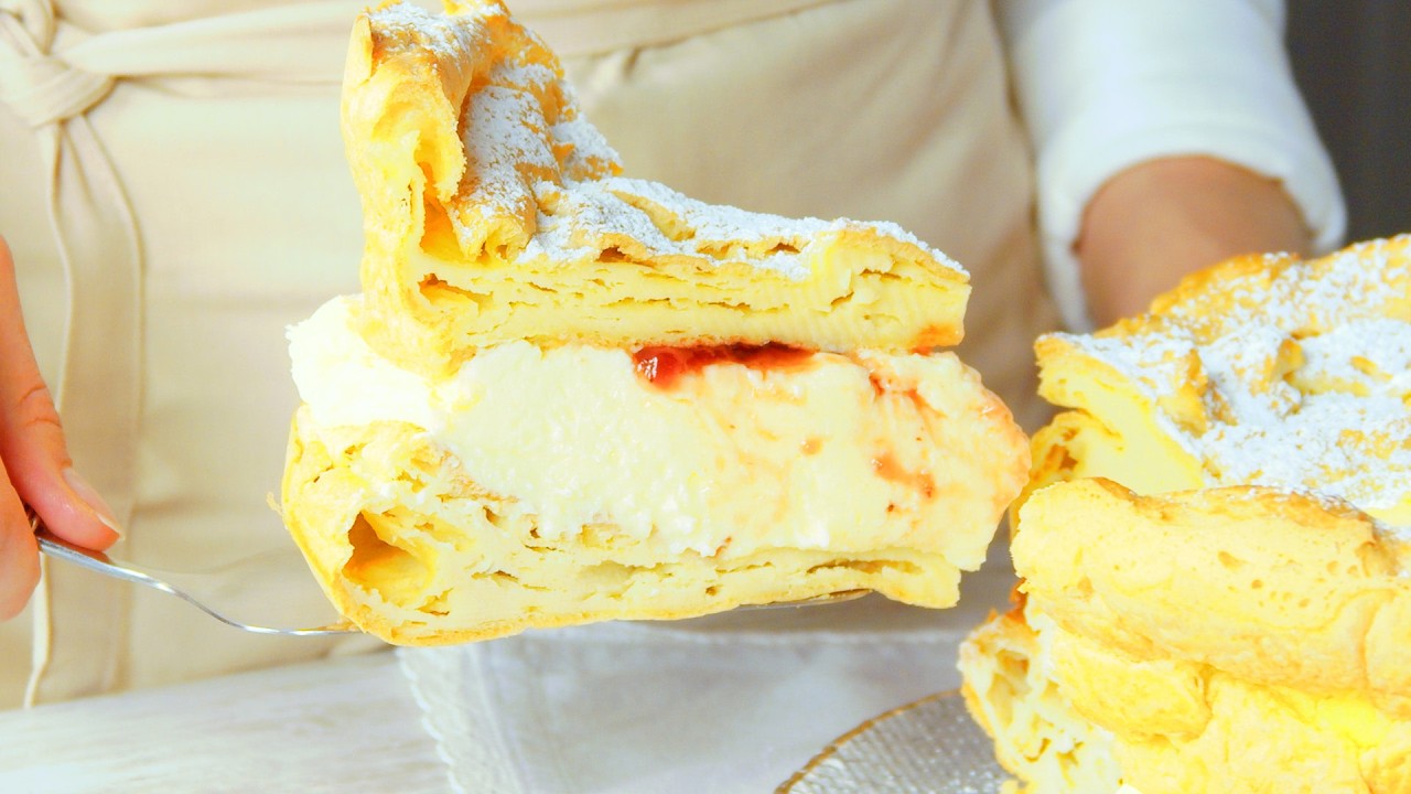 Karpatka: Polish Cream Puff Cake | This Light Cake Is The Perfect Summer Treat!