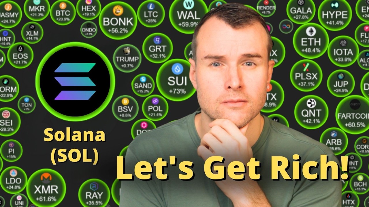 🔥 Solana Will Outperform! - SOL Crypto Analysis