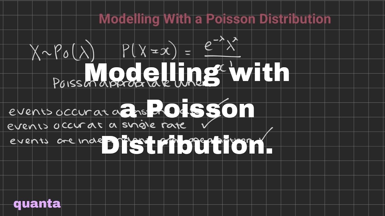 Modelling with the Poisson Distribution - Further Statistics (lesson 6)
