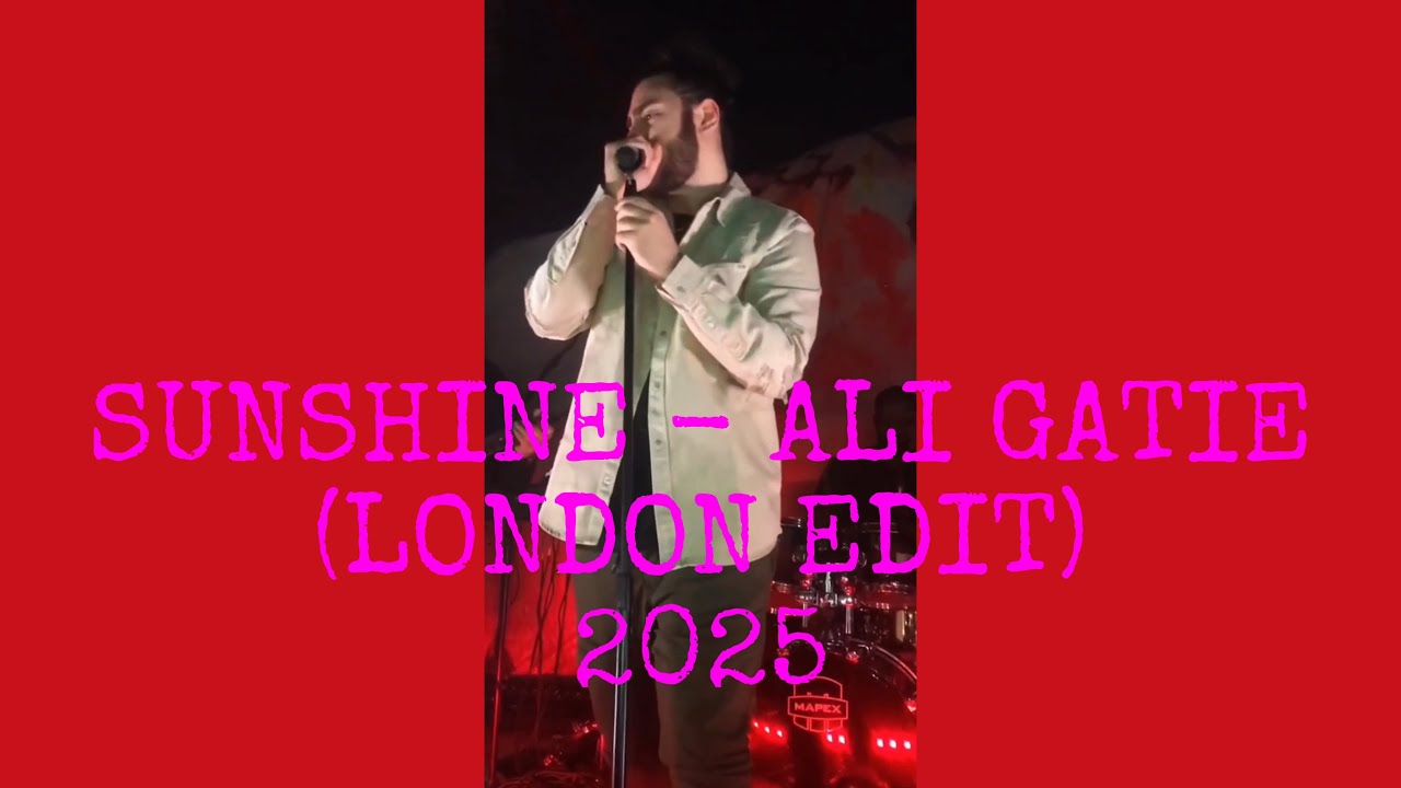 SUNSHINE @AliGatie , London Edit, 2025