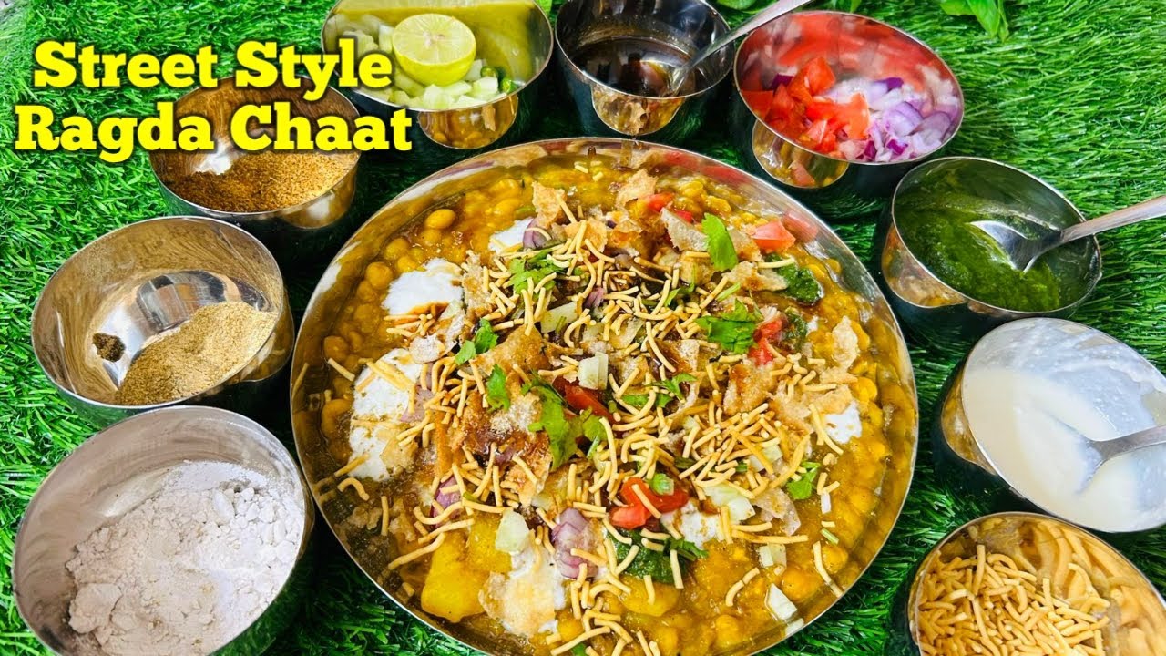 Ramadan Special Ragda Chaat l रगड़ा चाट रेसिपी Spicy & Tangy White Peas Chaat | Matar Chaat Recipe l