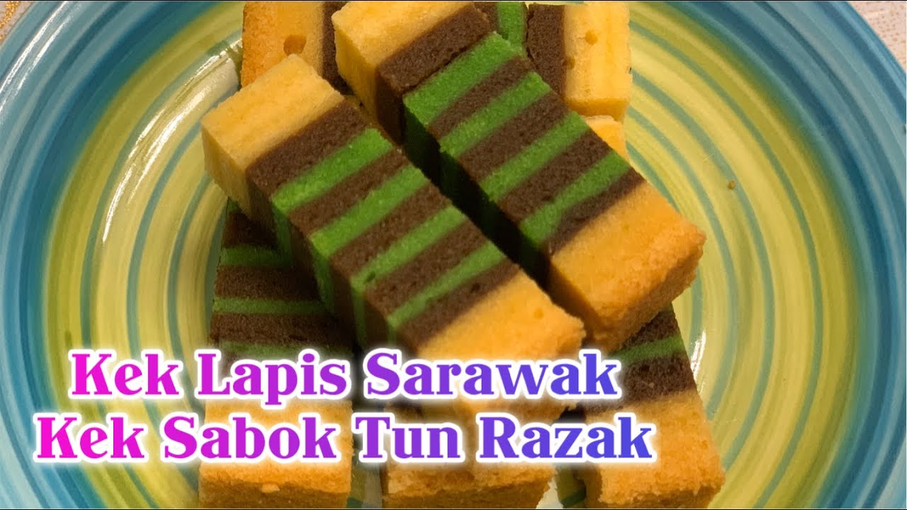Kek Lapis Sarawak / Kek Sabok Tun Razak / Kek Lapis Kukus