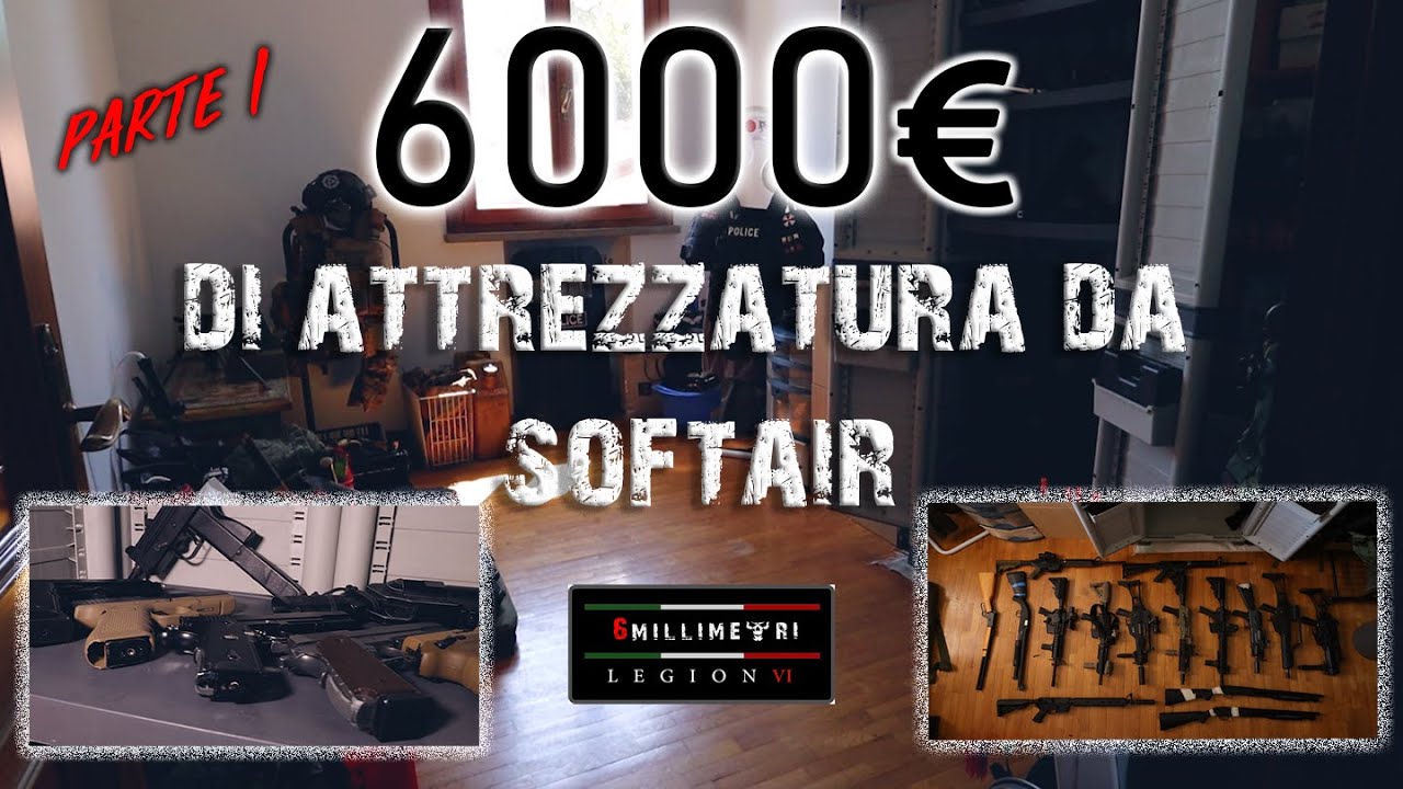 | Tutta la Mia Collezione da Softair | 6000€ di Attrezzatura - pt.1