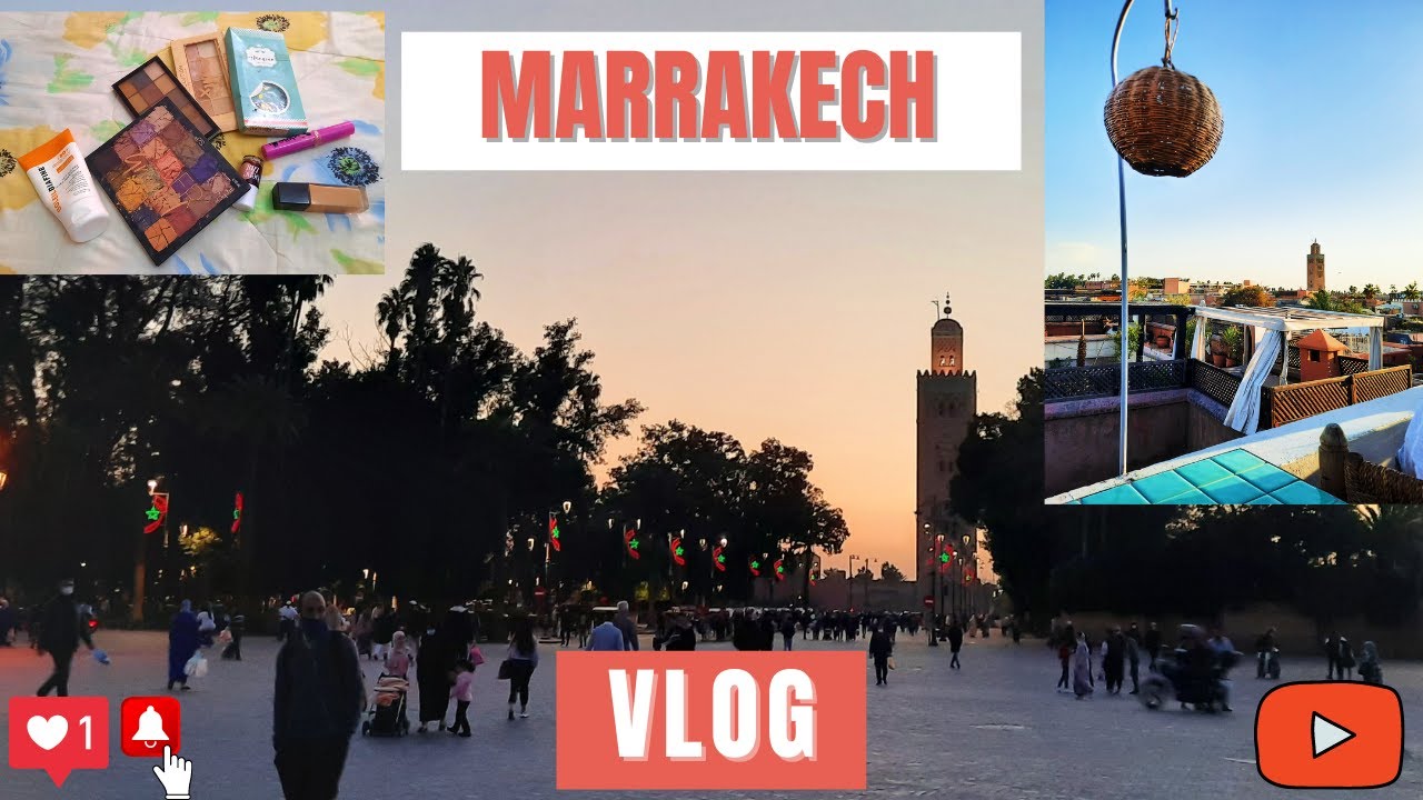 خريجة مع صاحبتي دويرة وتوضيرة فمراكش المدينة  vlog Marrakech