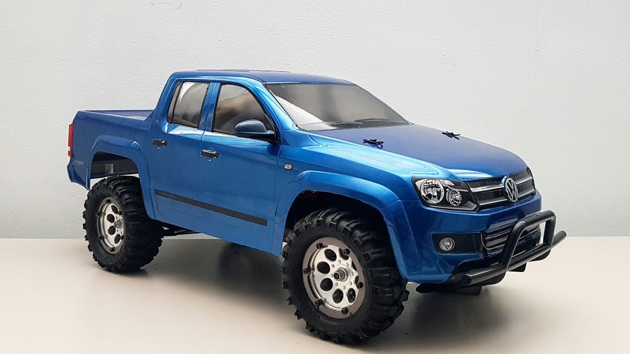 Tamiya CC-01 VW Amarok Upgrades & Run