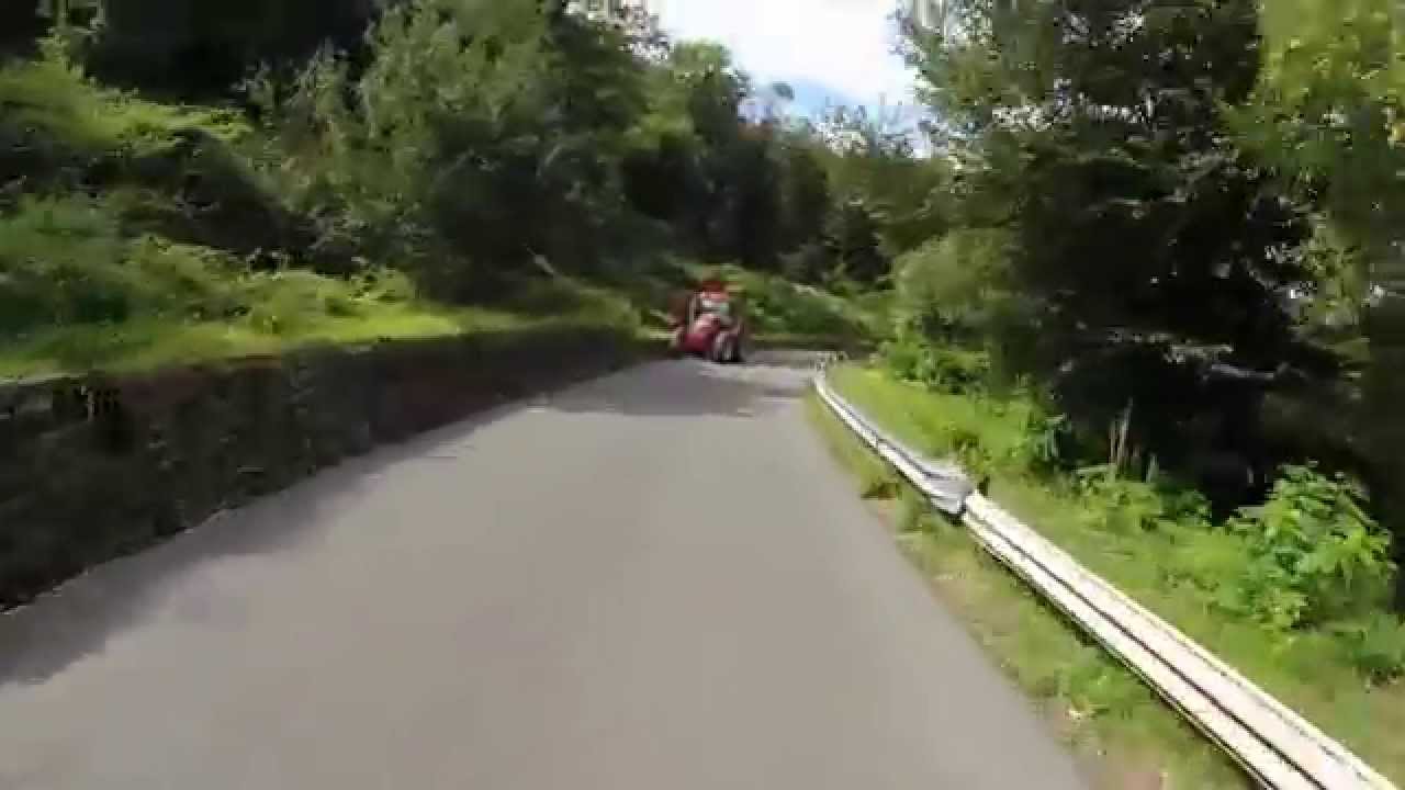 Discesa in bici da Monte Maddalena di Brescia: intero percorso