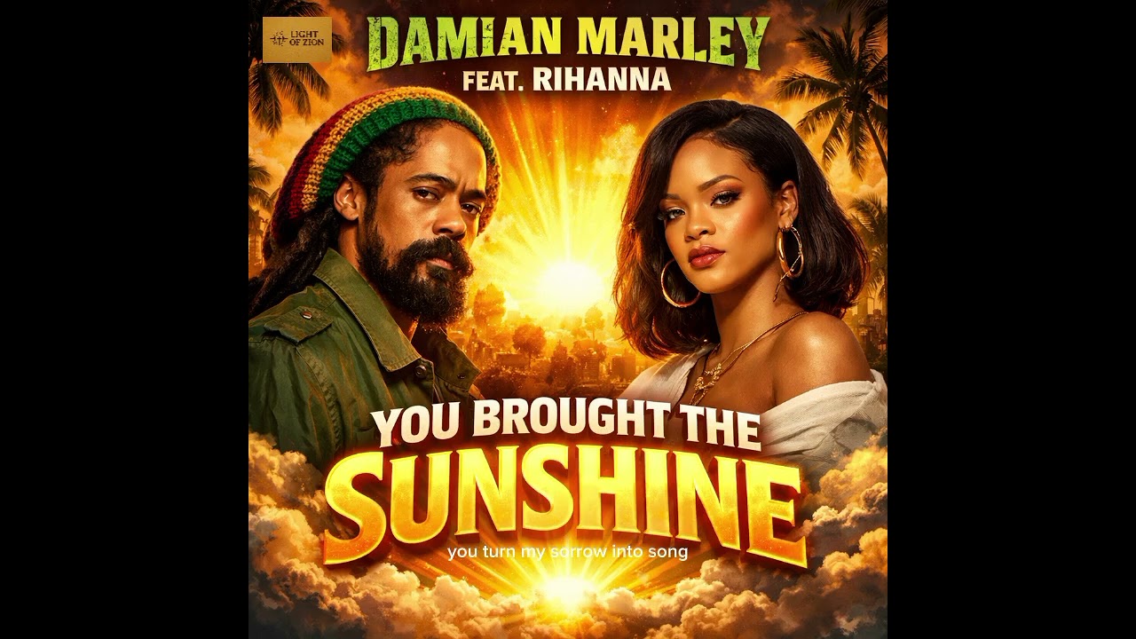 Damian Marley ft Rihanna - You brought the sunshine ( official light of Zion YouTube video lyrics