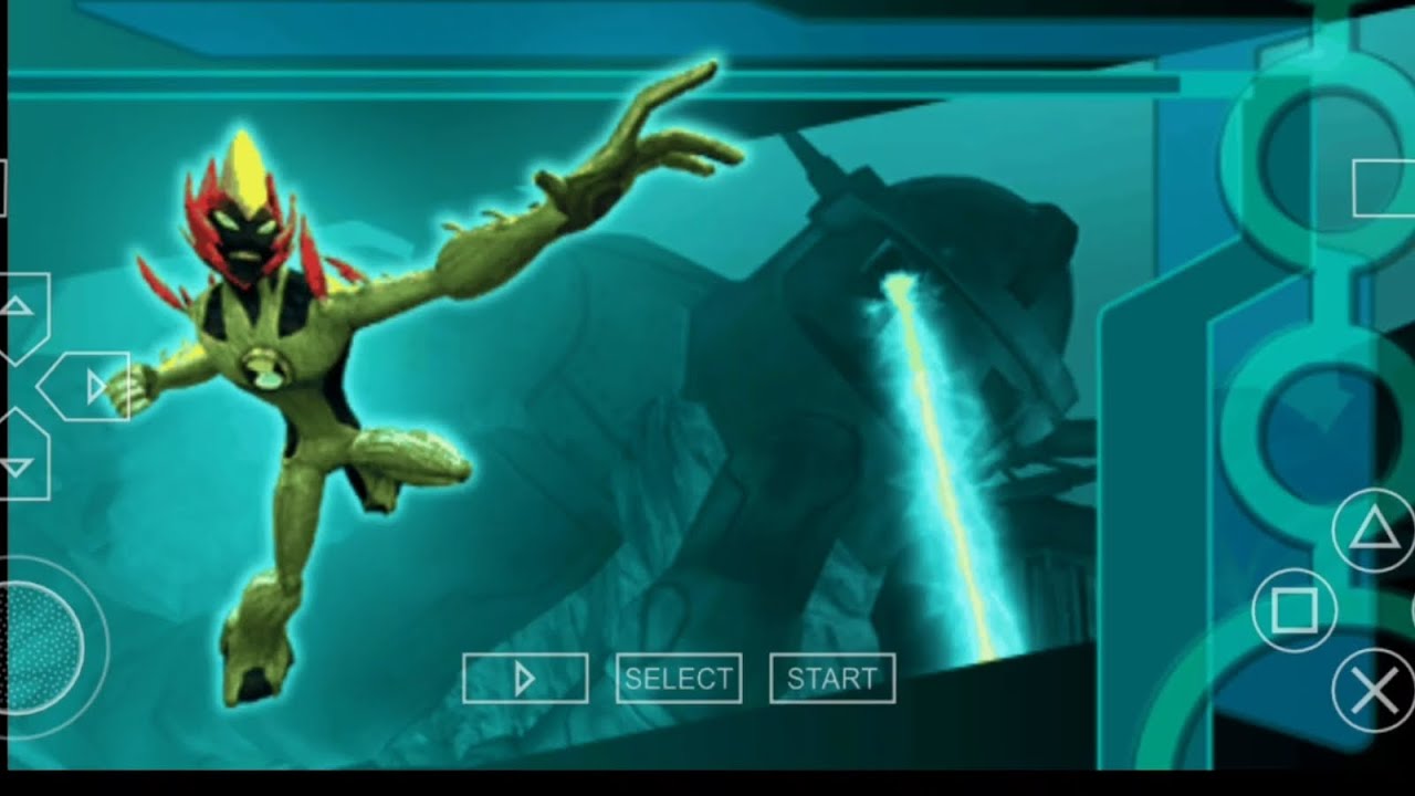 Ben 10 Alien Force Vilgax Attacks Vulpin Level 2 Gameplay