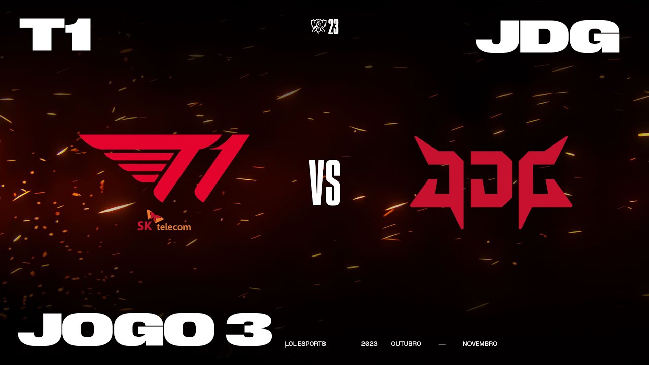 JD Gaming x T1 (Jogo 3) - Worlds 2023: Semifinais