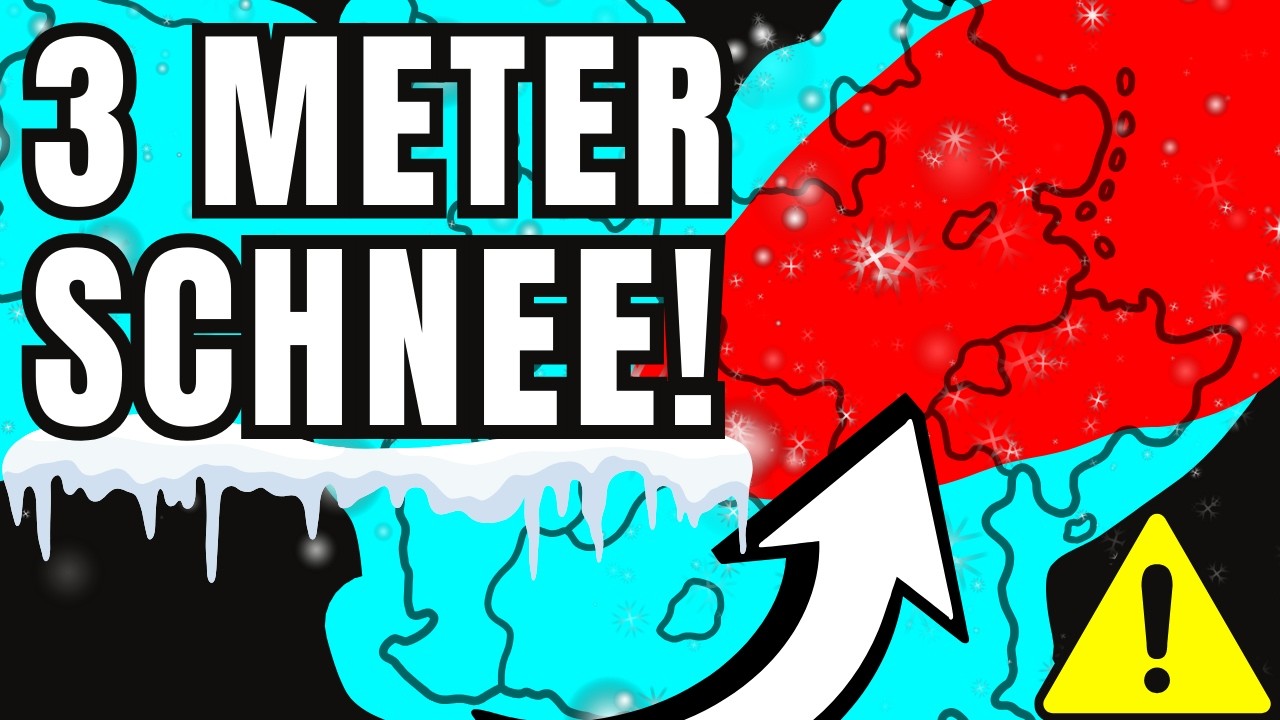 ALARMSTUFE 5! 🚨 3 METER Neuschnee & Verkehrs-Kollaps – ab SONNTAG!
