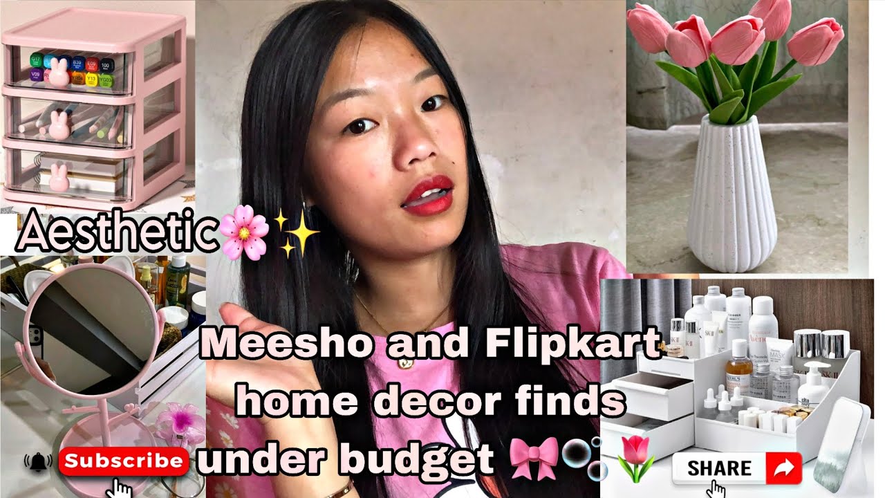 Эстетические находки для домашнего декора от Flipkart и Meesho🫧🎀🌸||Pinterest||Северо-восток||mees...