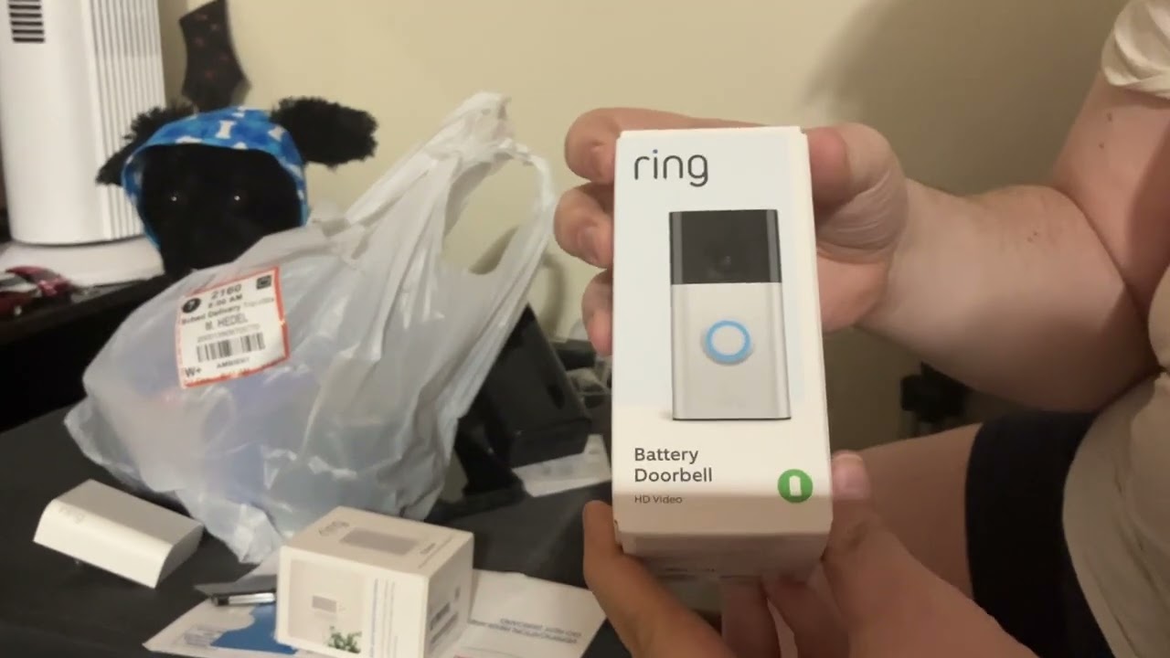 Ring Doorbell unboxing