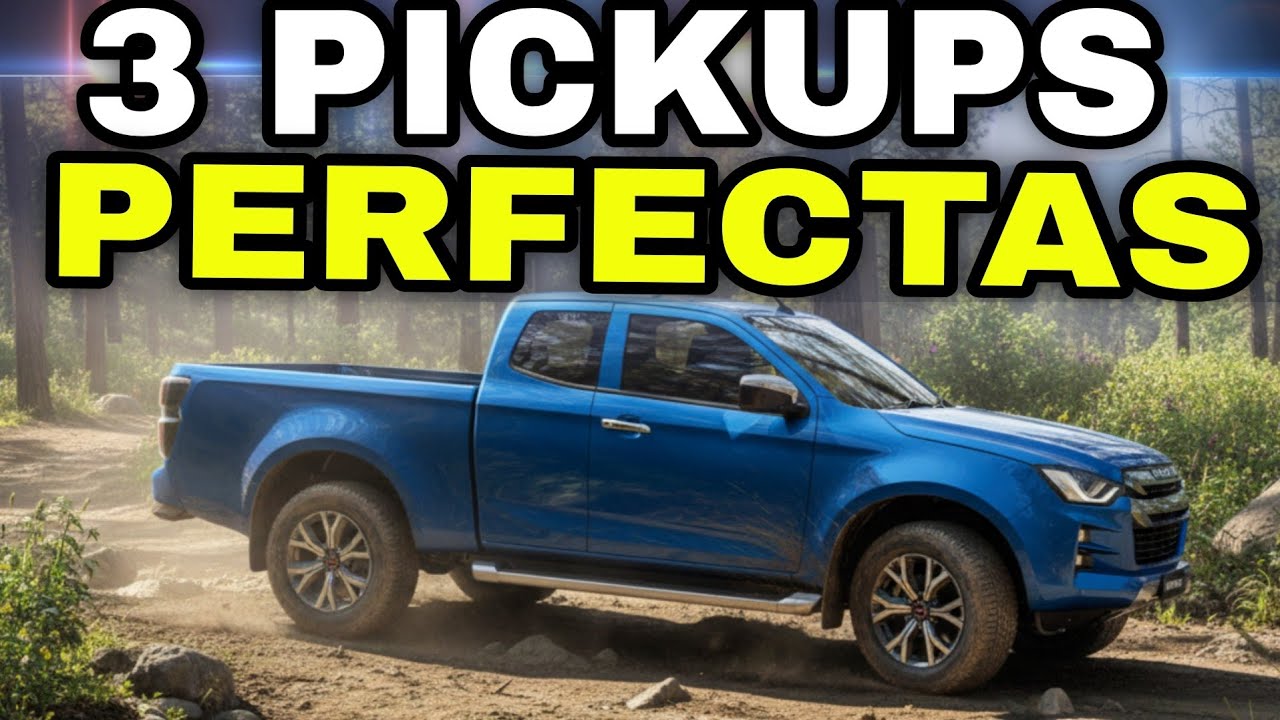 ¡CONFIRMADO! Los 3 PICK UPS INSUPERABLES para COMPRAR en 2026