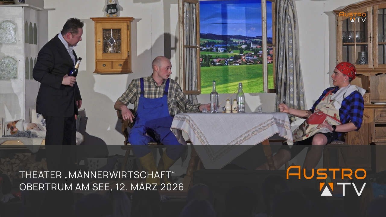 Landjugendtheater Männerwirtschaft begeisterte Publikum in Obertrum am See