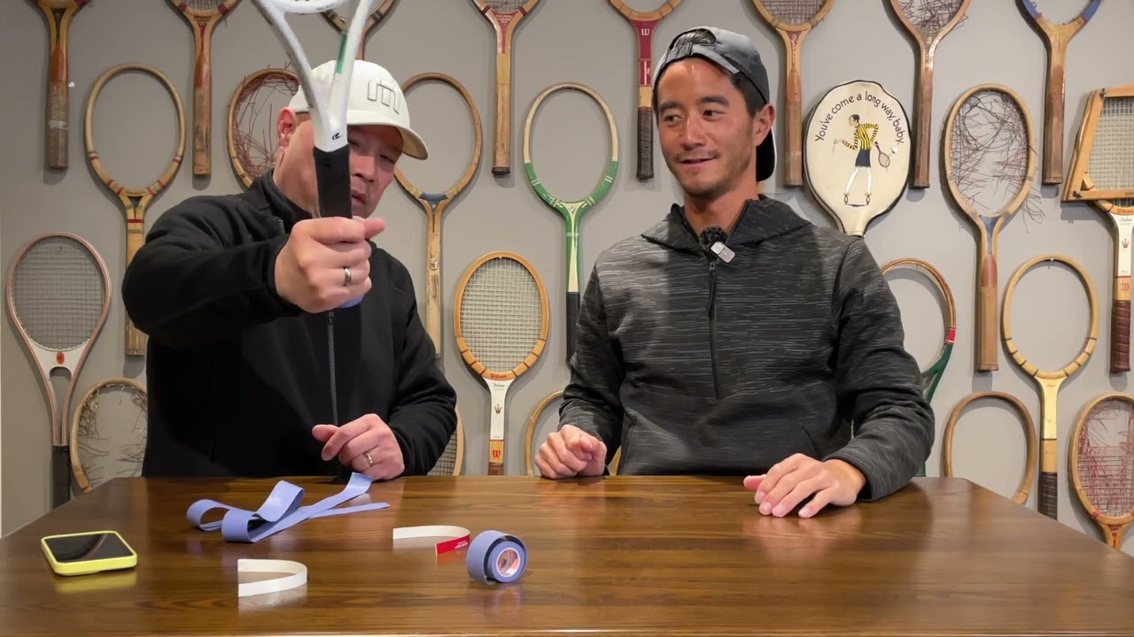 SECRET WAY TO PUT ON A OVERGRIP FOR A ONE HANDED BACKHAND LIKE RICHARD GASQUET
