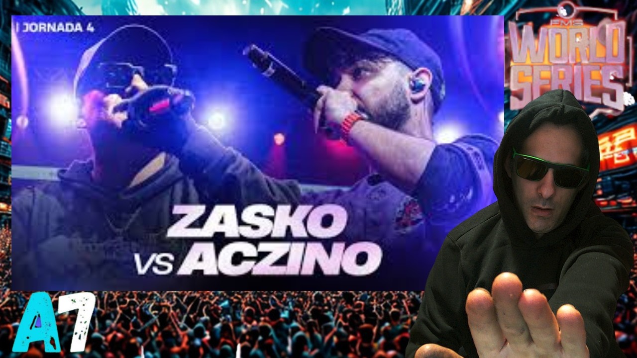 ¡REACCIÓN A ACZINO VS ZASKO!  EL ASESINO LO DESTRUYÓ EN FMS WORLD SERIES
