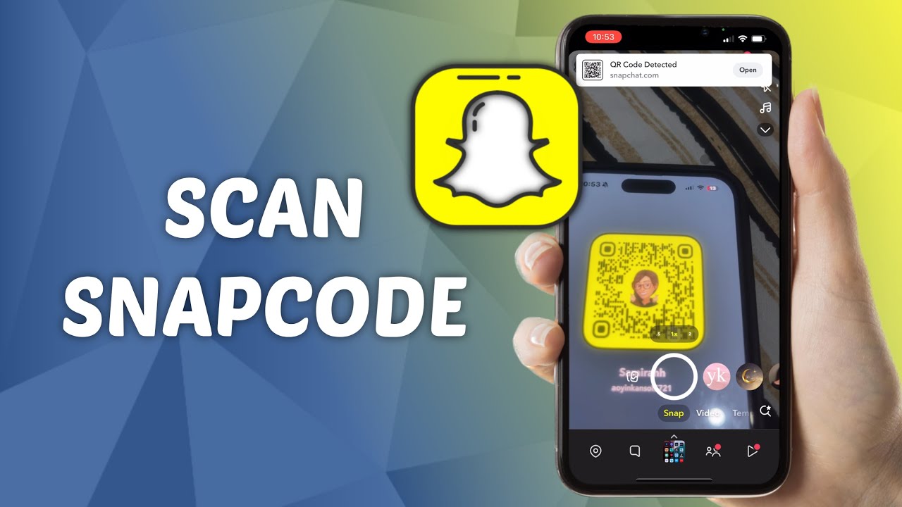 How to Scan Snapcode in Snapchat! (2025)