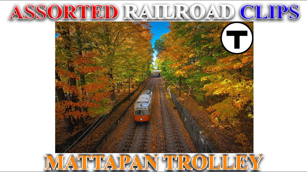 100. Mattapan Trolley & Brilliant Fall Foliage | MBTA