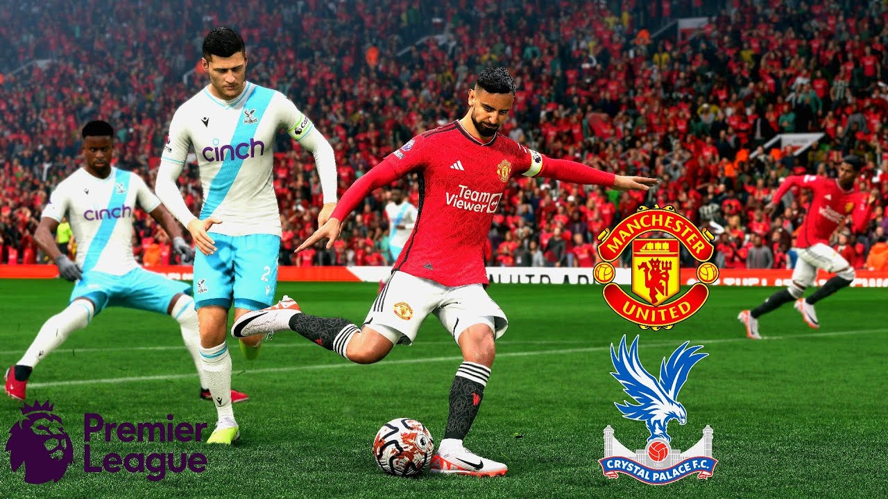 EA FC 24 - Manchester United vs. Crystal Palace - Hojlund - Premier League 23/24 | PS5 | 4K HDR