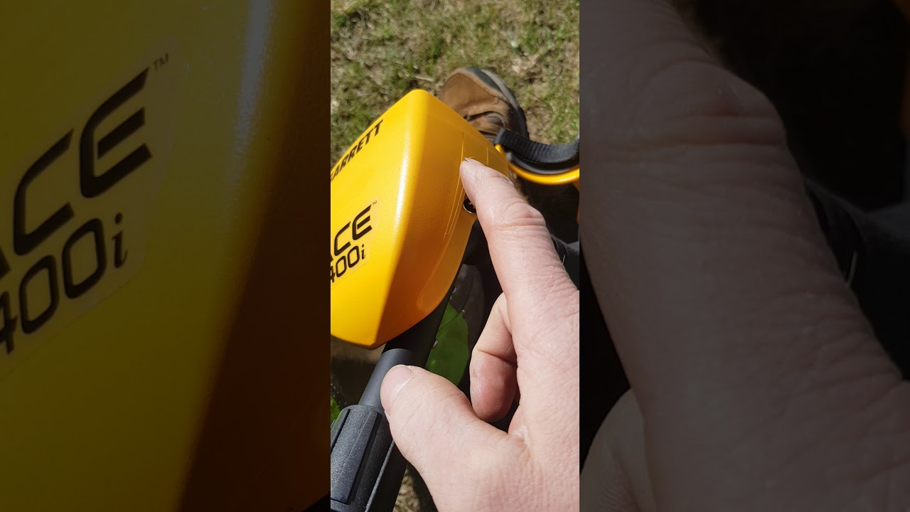 Garrett Ace 400i problem