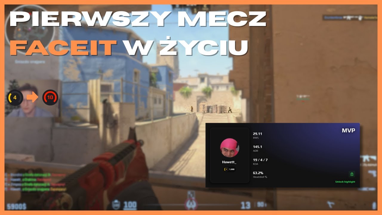 Zagrałem swój pierwszy w życiu mecz Faceit... Poszło zadowalająco! | Counter-Strike 2 PL
