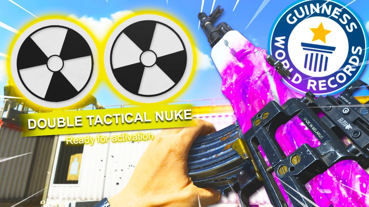 2 NUKES in 1 GAME! (WORLD RECORD - Modern Warfare)