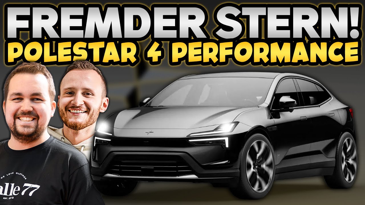 Ein Stück zu INNOVATIV?! - Polestar 4 PERFORMANCE - Displays & Kameras statt Knöpfen und Spiegeln!