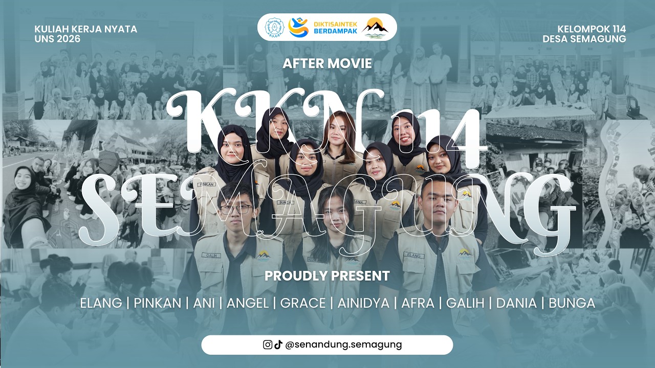 KKN UNS 2026 - Ketahanan Pangan dan Pengembangan Desa Siaga Bencana Desa Semagung, Purworejo