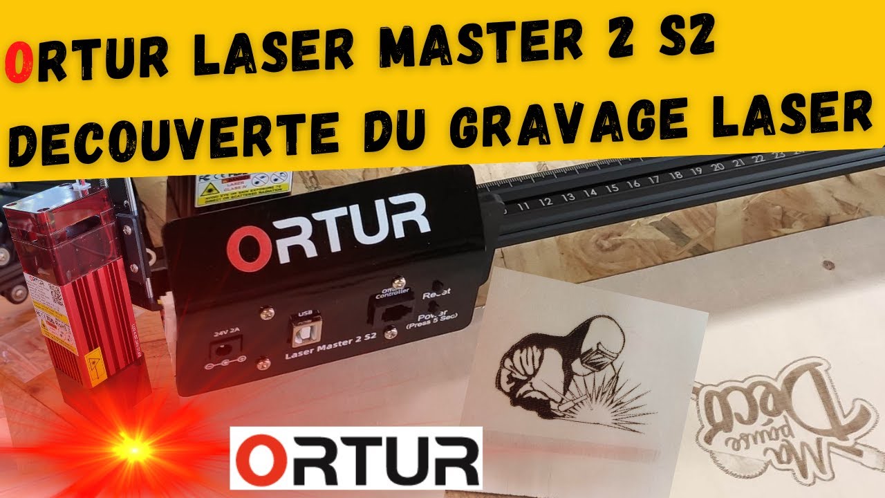 Laser master 2 S2 de chez Ortur . Un très bon graveur.