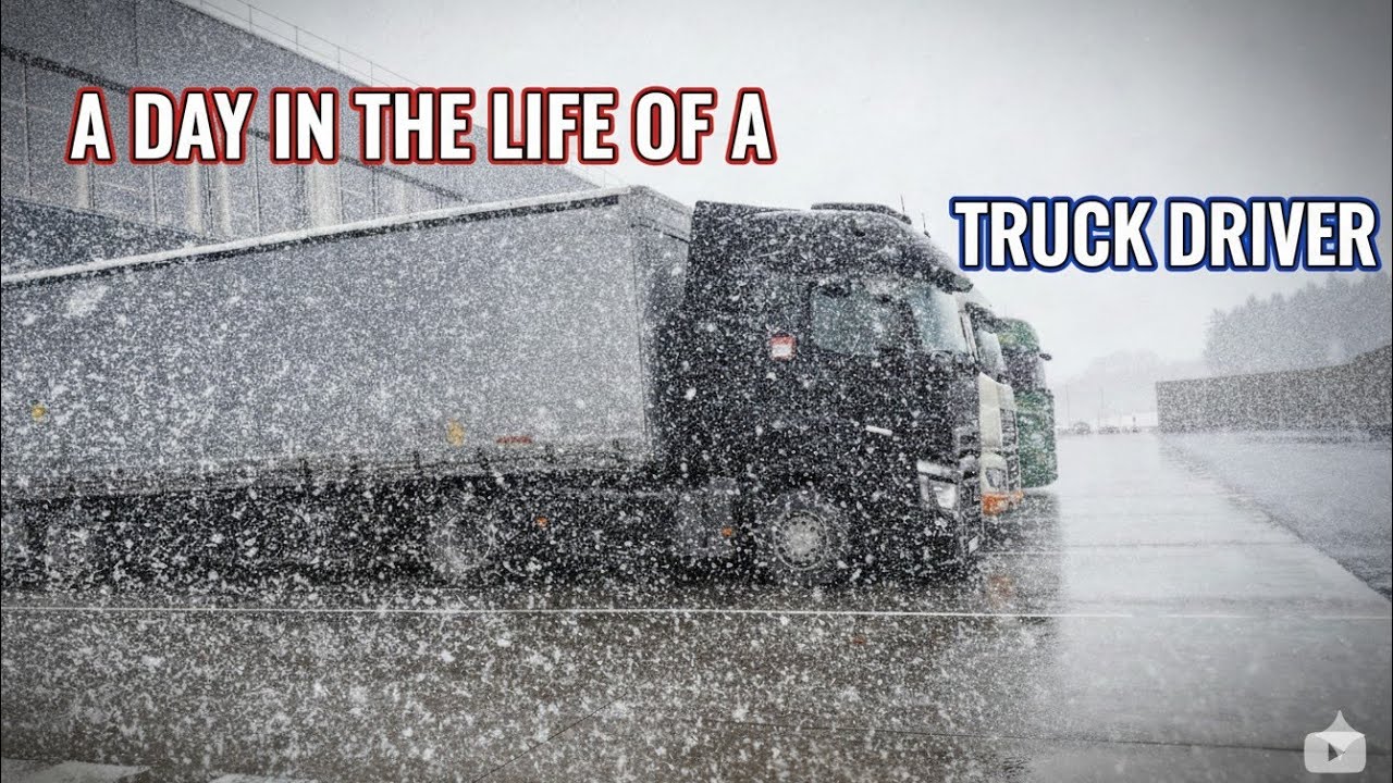   A day in the life of solo truck driver | driving Europe's routes