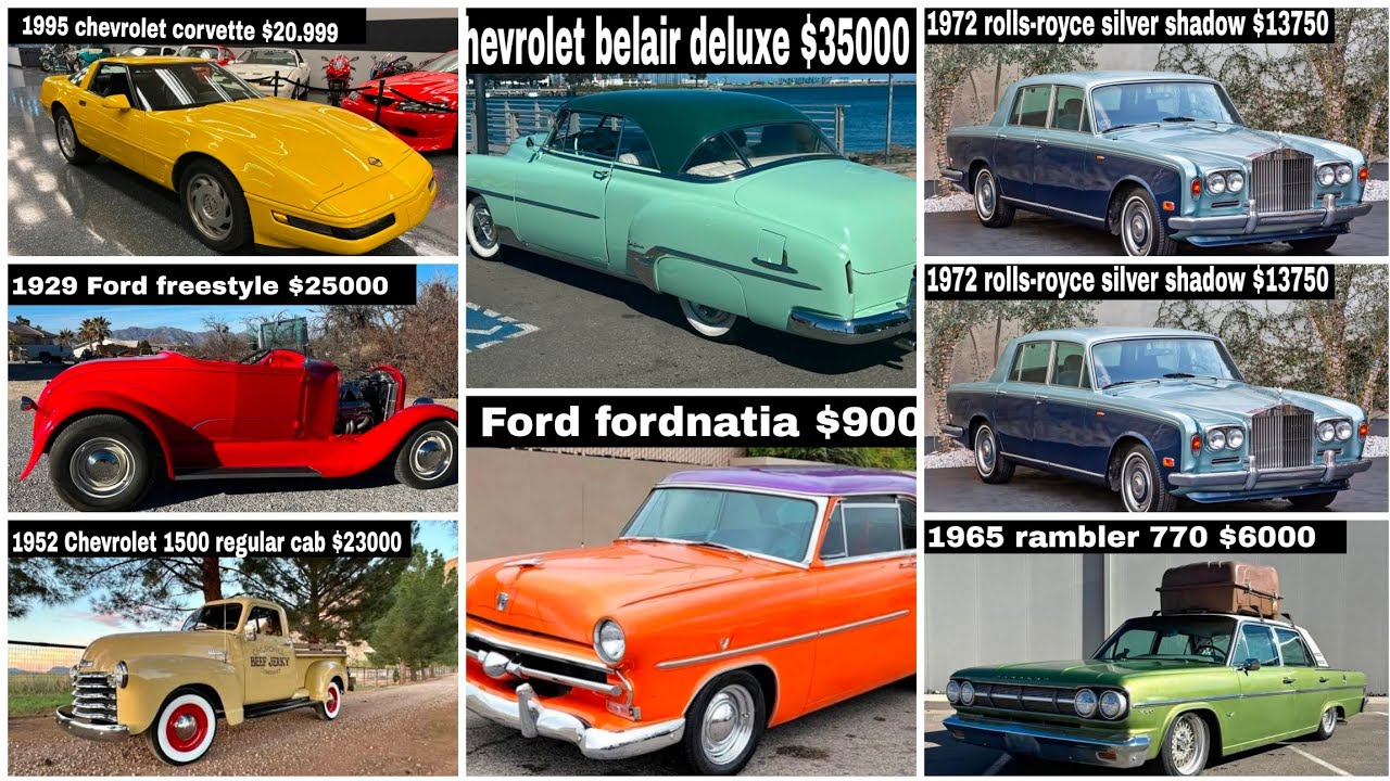 Classic cars sought after by collectors #classiccarcollection #classiccarcommunity #americanclassic