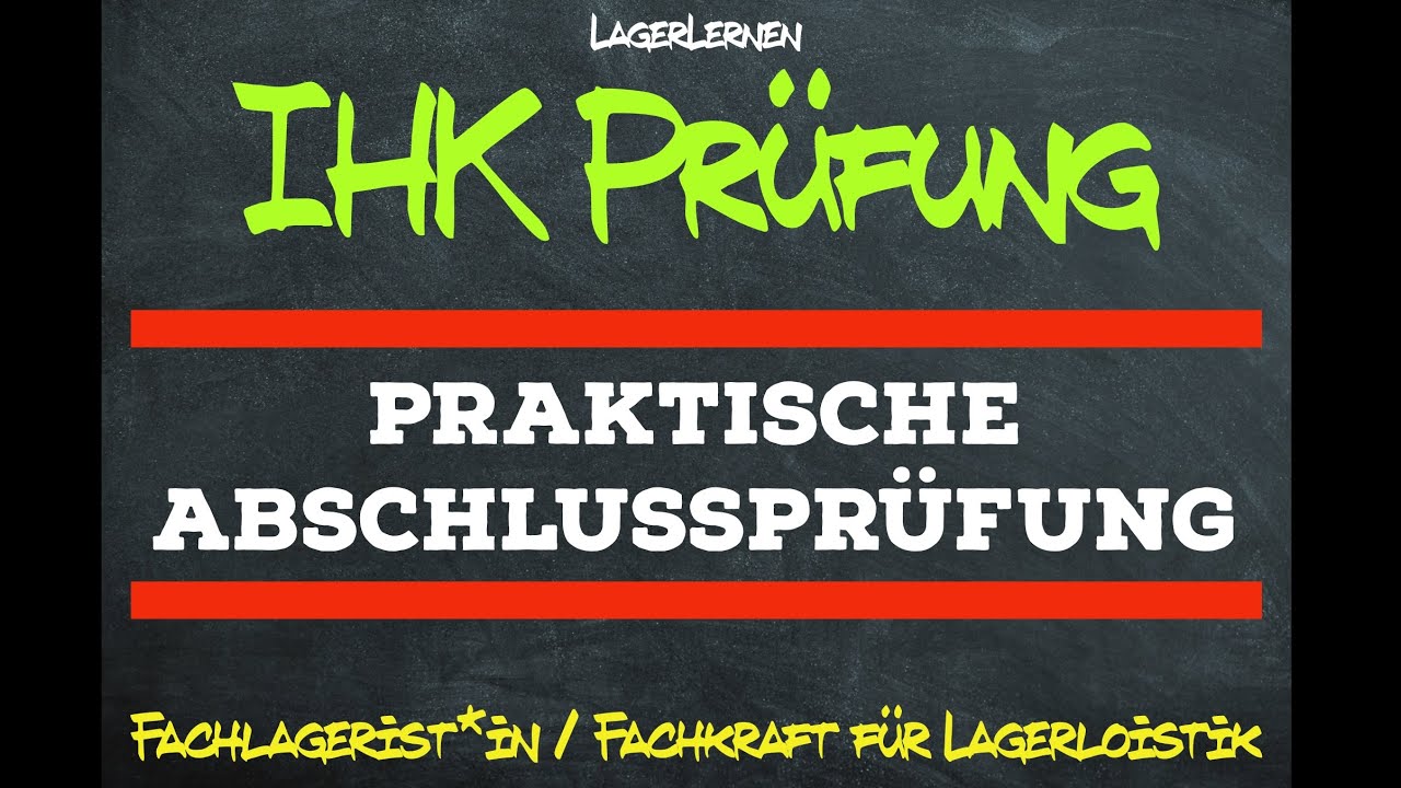 IHK Prüfung: Die Praktische Prüfung