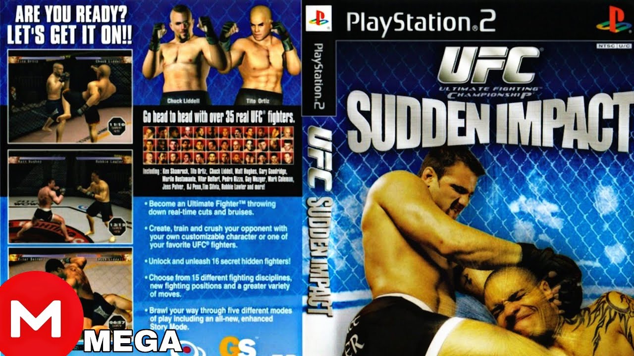 UFC SUDDEN IMPACT! PKG PS2 PARA PS3