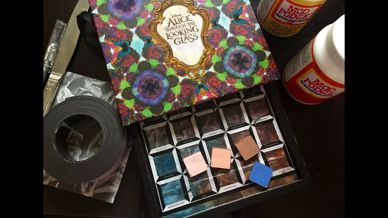 How To Depot Urban Decay Alice Through The Looking Glass Palette / Repurpose