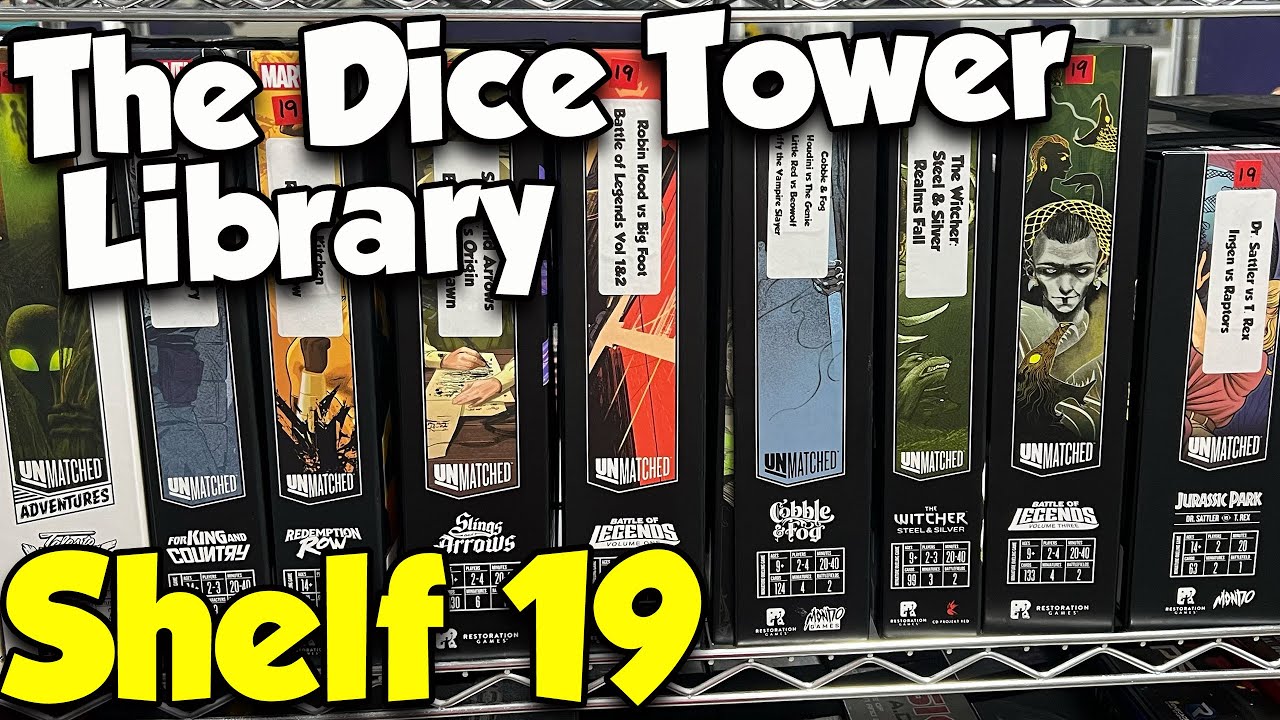 Library Shelf 19 - This Shelf is Unmatched