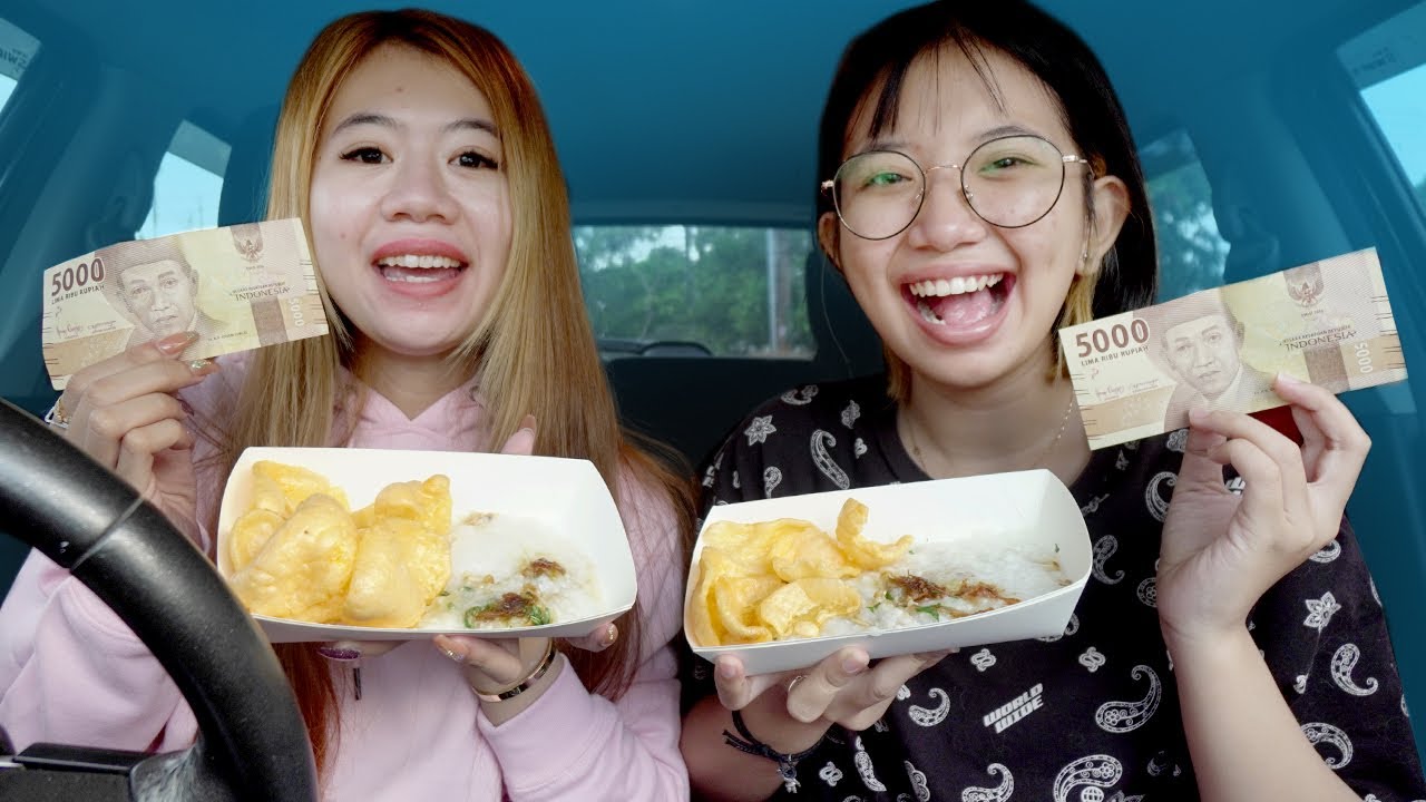 TANTANGAN MAKAN SERBA 5 RIBU SELAMA 24 JAM!! DAPAT APA AJA??