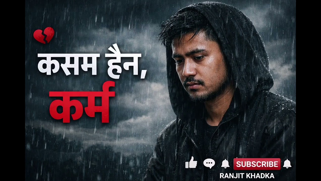 कसम हैन, कर्म | Nepali Emotional Rap 2026 | RANJIT KHADKA