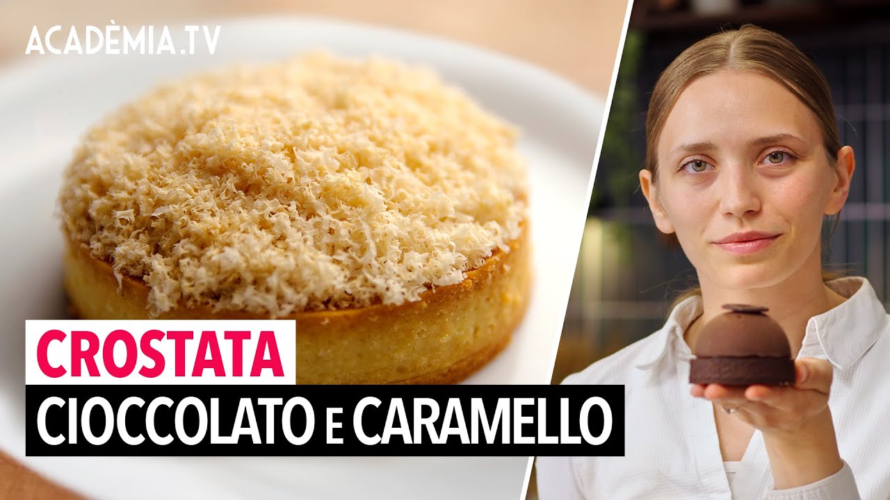 Crostata cioccolato al caramello con Isabella Potì