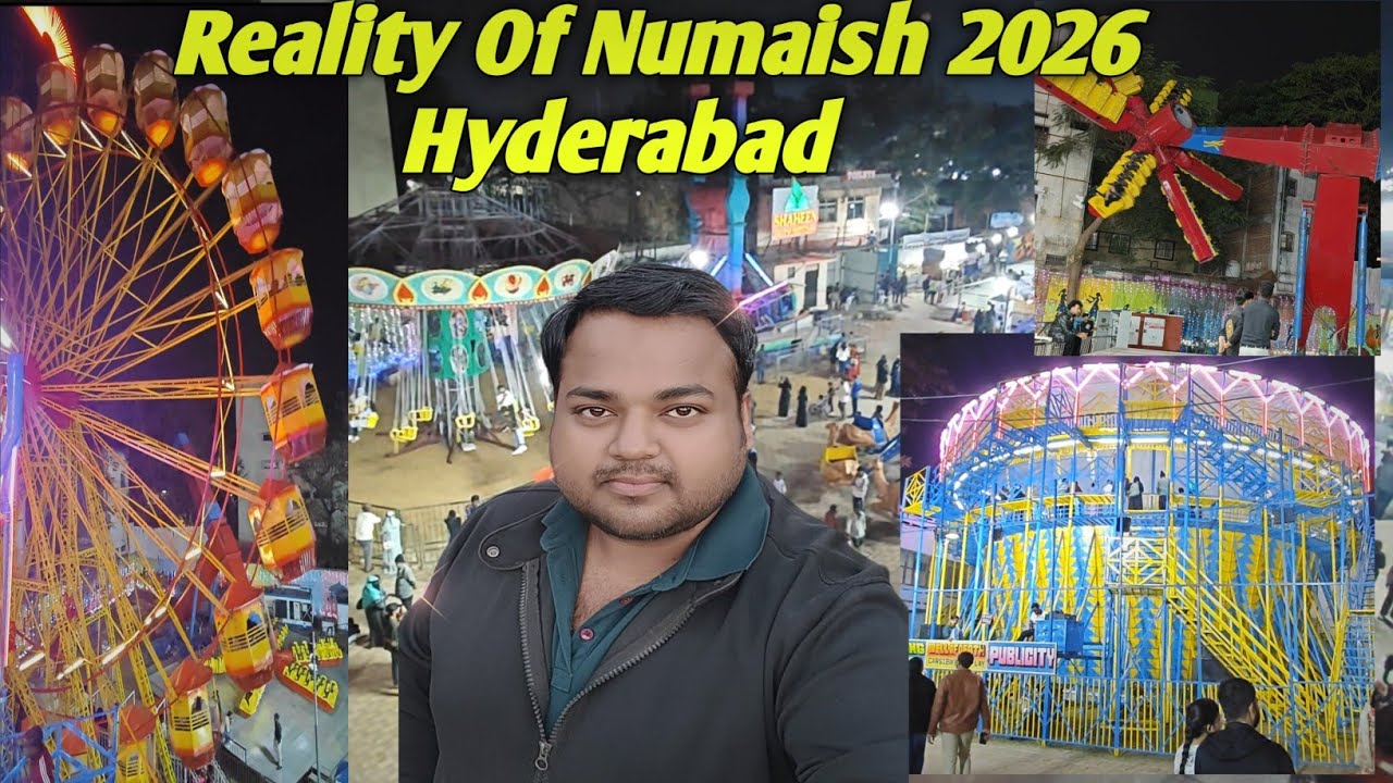 Hyderabad Numaish 2026 Full Tour 😍 | Food, Rides, Shopping & Fun 🎠