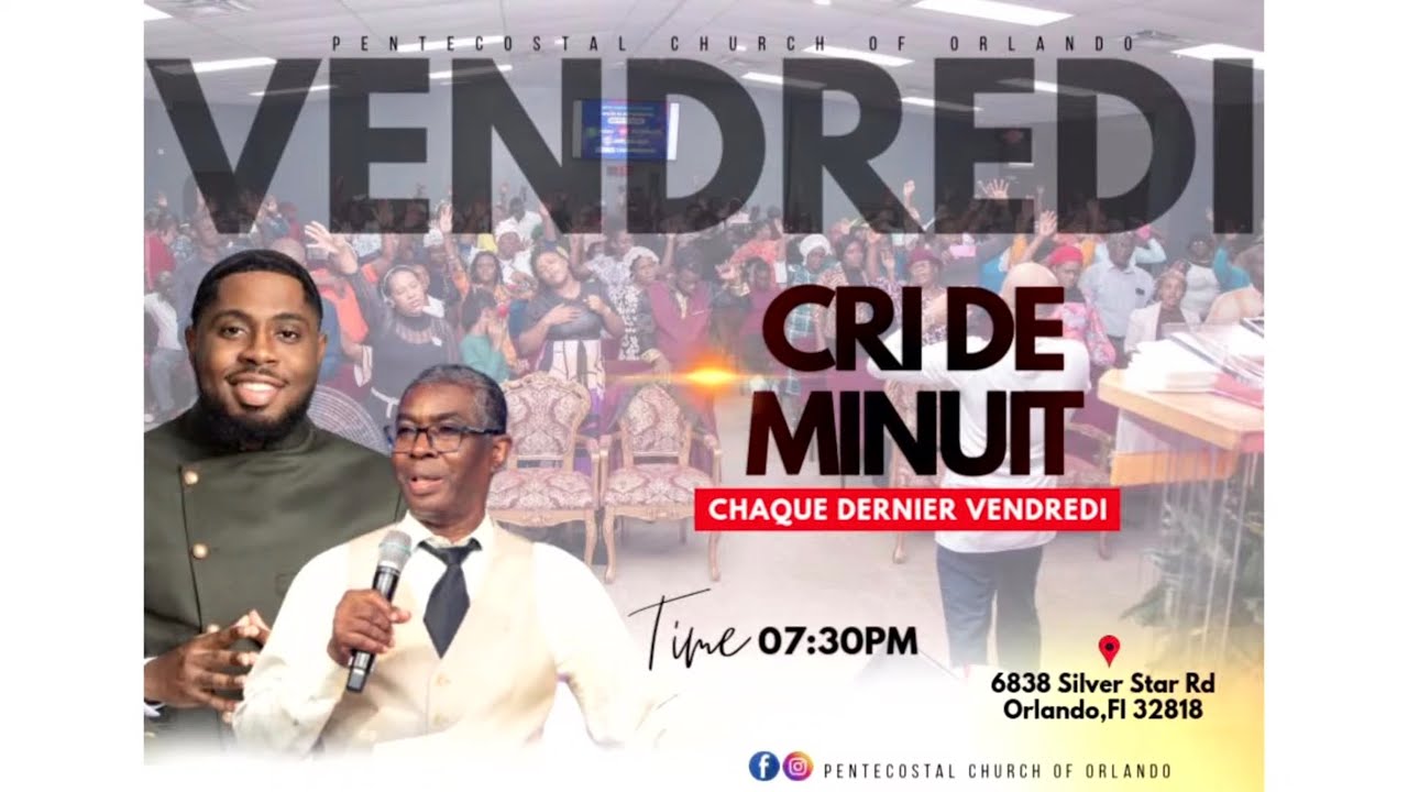 Cri de Minuit|Pentecostal Church of Orlando|02-27-2026|6838 Silver Star Rd Orlando,
