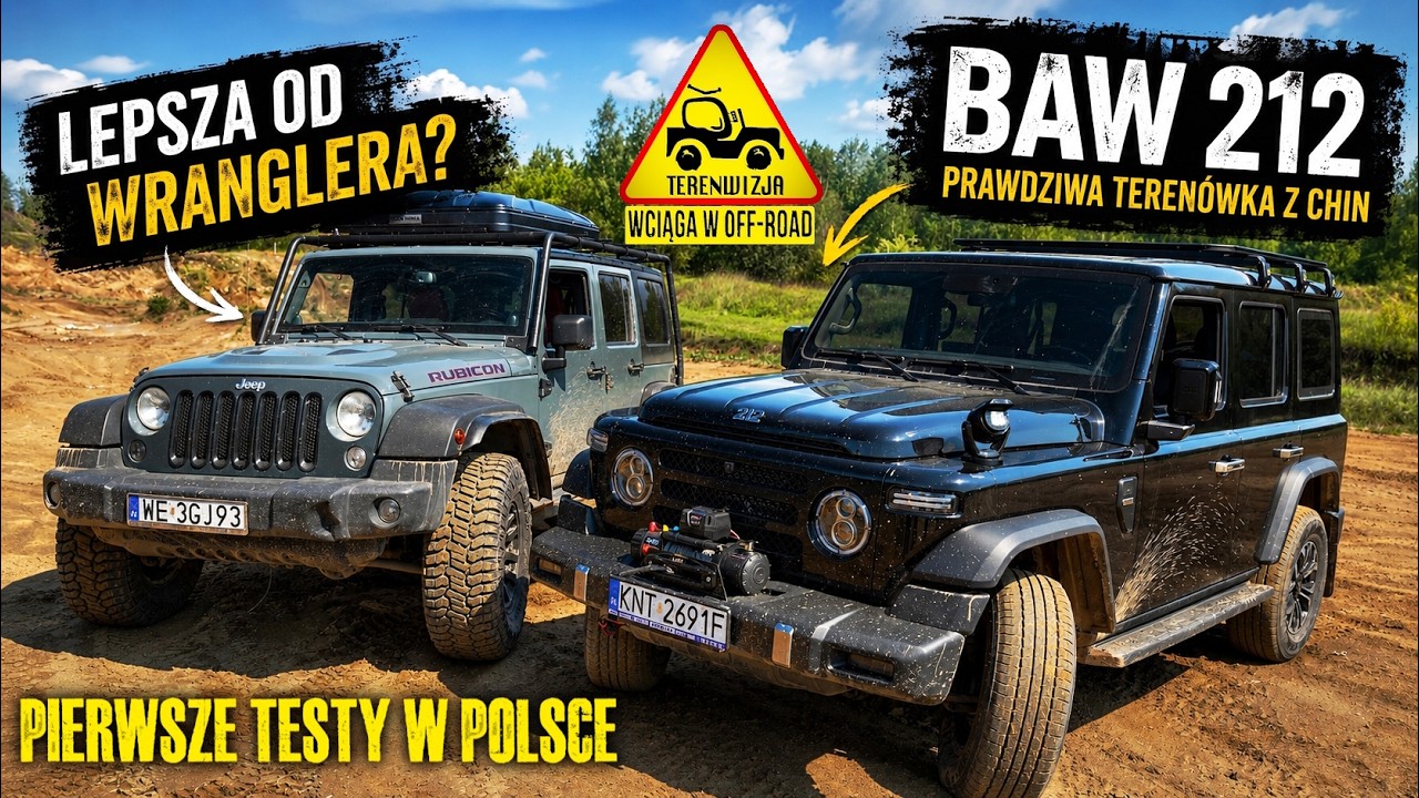 BAW 212 Prawdziwa teren&oacute;wka z Chin. Lepsza od Wranglera?