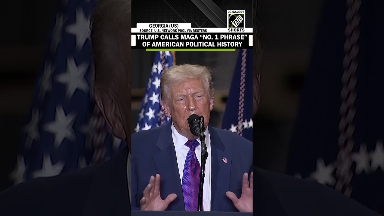 US President Donald Trump calls MAGA &ldquo;No. 1 phrase&rdquo; of American political history | Georgia Midterms
