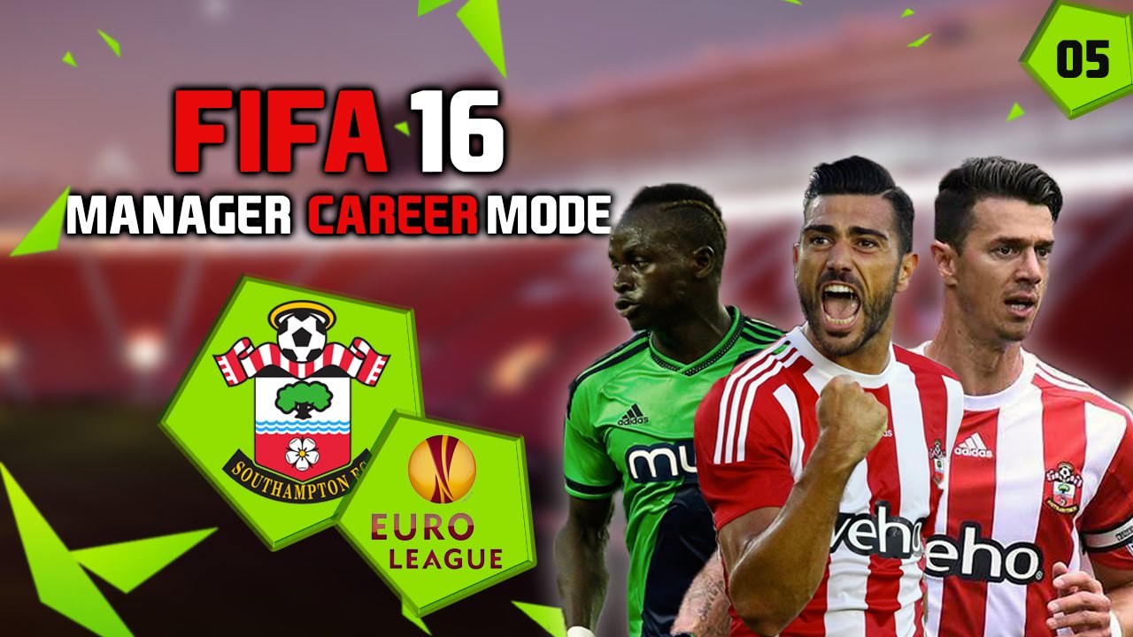 FIFA 16  - SOUTHAMPTON CAREER MODE - EUROPA LEAGUE GROUP STAGE