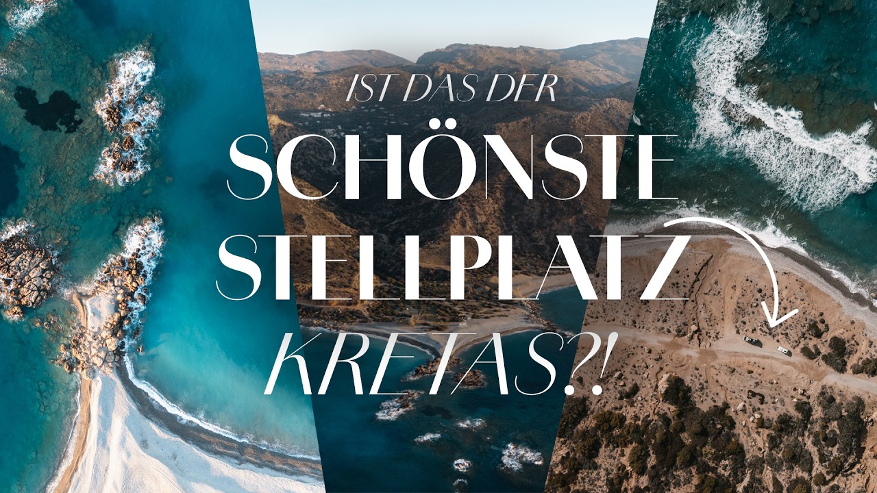 Ist das einer der SCHÖNSTEN ORTE KRETAS? Eine spannende Woche im Vanlife. | EPS 65