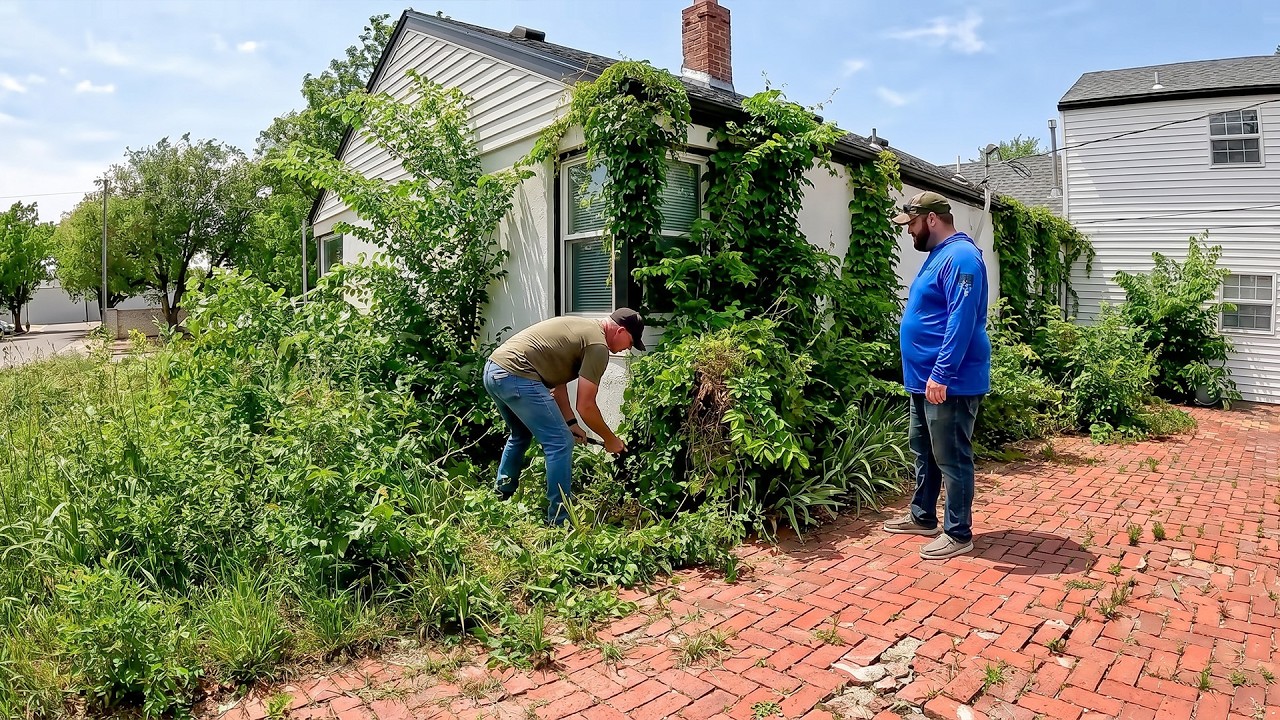 Veteran&rsquo;s Lawn Guy STOLE His Money So I TRANSFORMED His Yard For Free..
