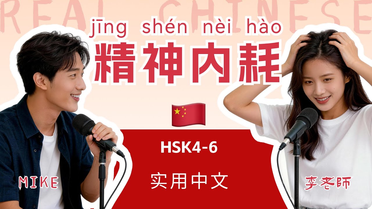 HSK 4~6 | 如何停止精神内耗? | How to Stop Mental Internal Friction? | Practical Chinese Mandarin Podcast