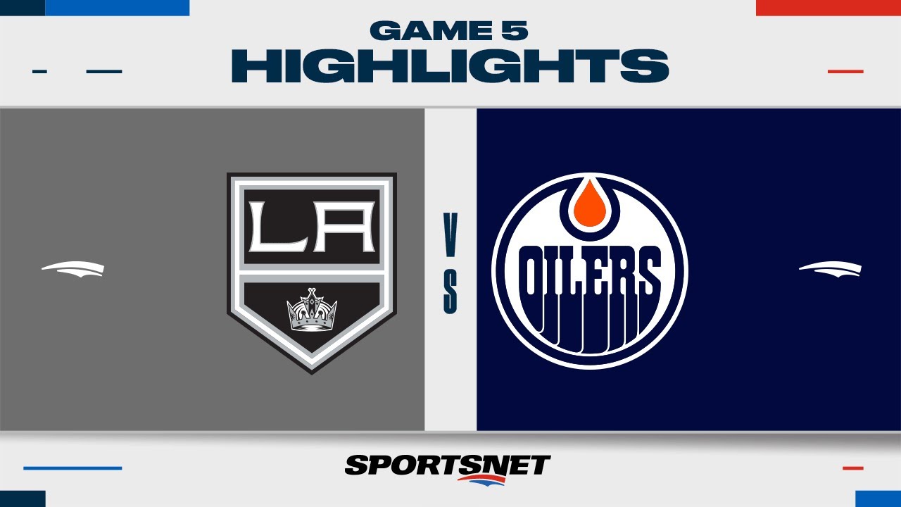 NHL Game 5 Highlights | Kings vs. Oilers - May 1, 2024