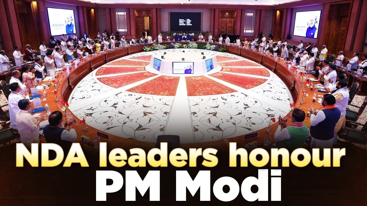 NDA leaders congratulate PM Modi on becoming the longest-serving elected PM in consecutive terms