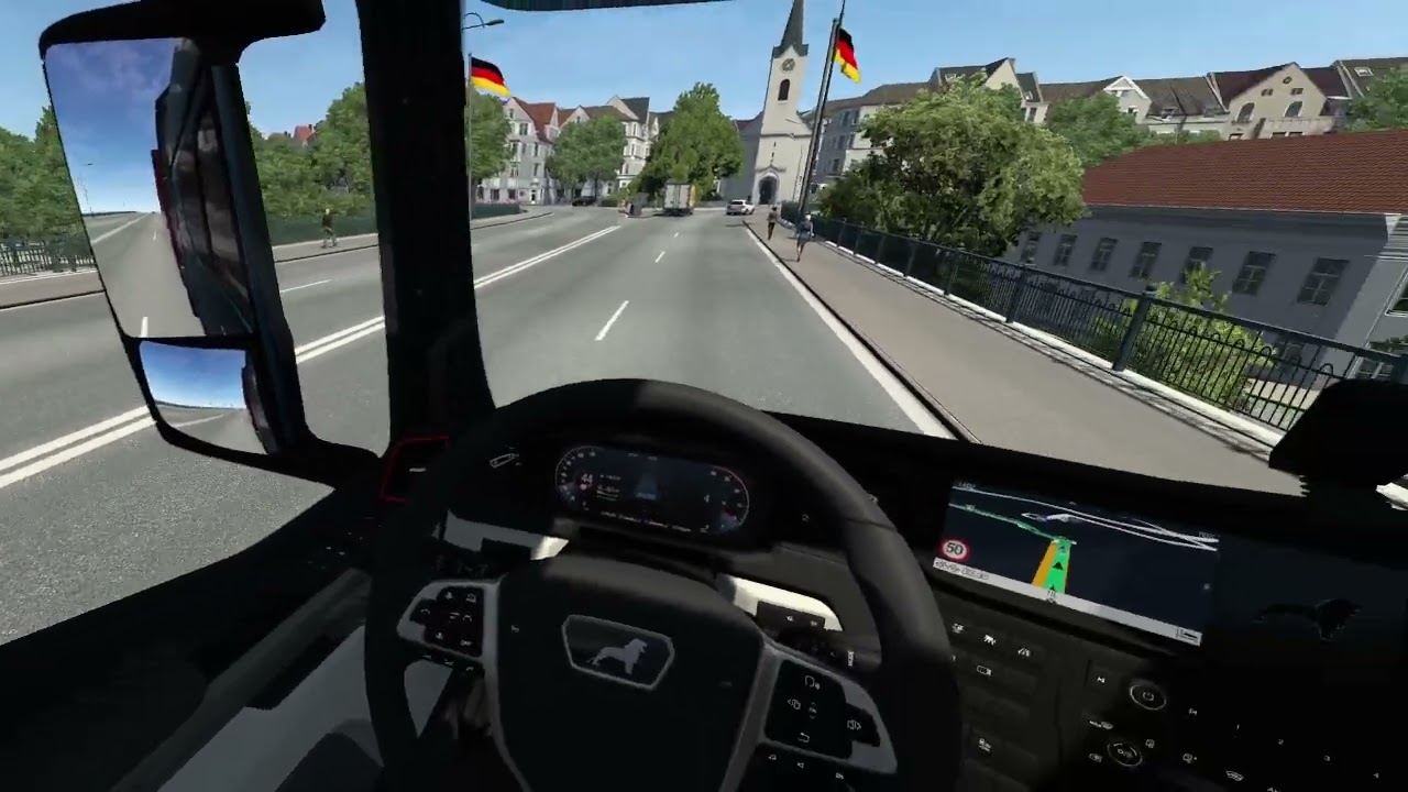 ETS2 Gameplay (1.57)+MOD´s /// Folge 2 ///  Teil 1/1 Mainz (DE) - Düsseldorf (DE)